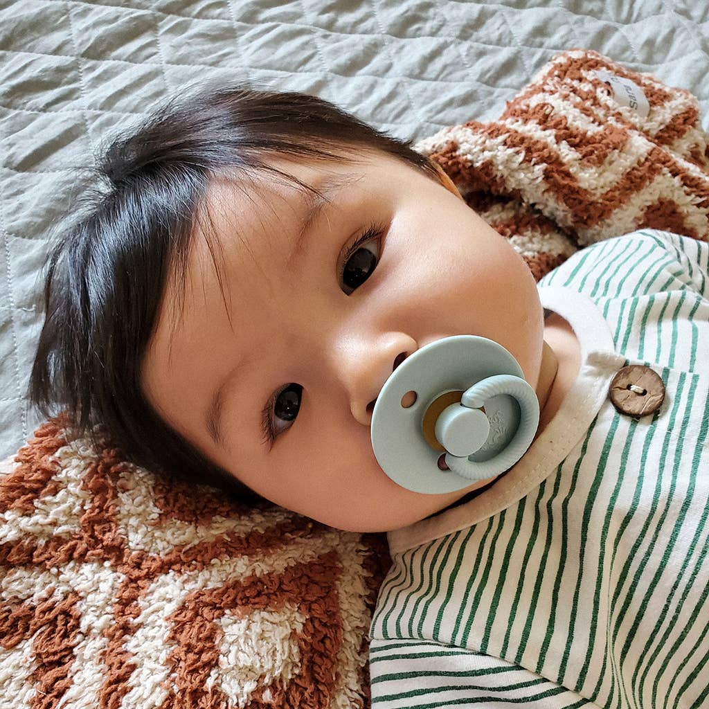 Itzy Soother™ Natural Rubber Paci Sets- Pink Bow