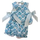 Hamner Hill Girls Seashell Side Tie Bloomer Set