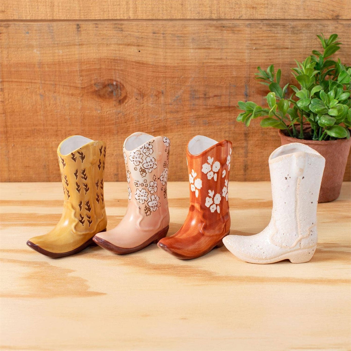 Mini Cowgirl Boots (4 Designs) (Pk/08 Ast)