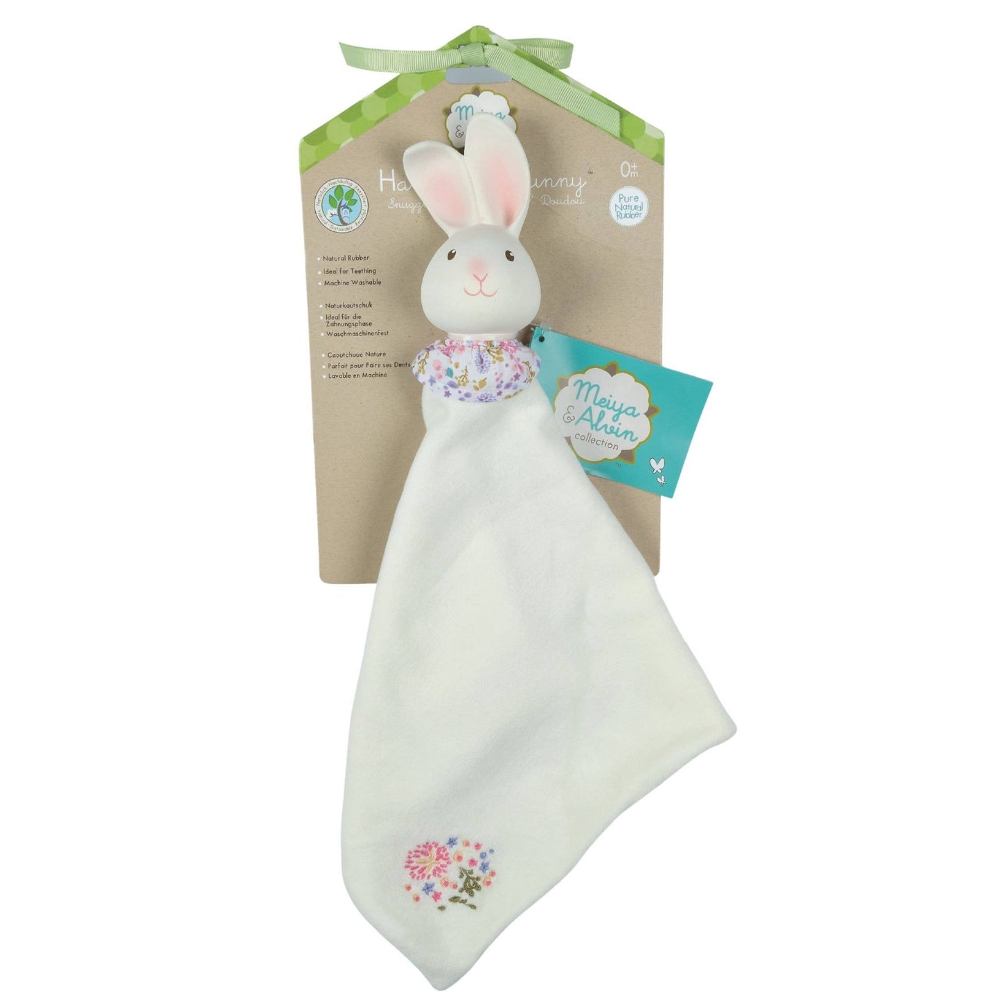 Havah the Bunny Snuggly with Rubber Head