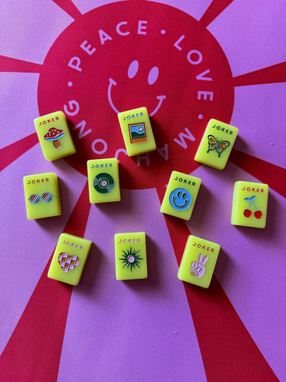 Mahjong Mod Tiles - Chartreuse