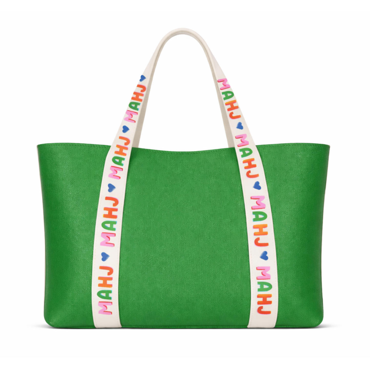 Mahjong Tote Bag Mahjong Tile Bag Leather | Green *NEW*