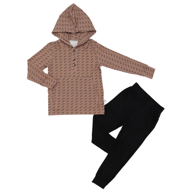 Hamner Hill Boys Deer Tracks Hooded Set