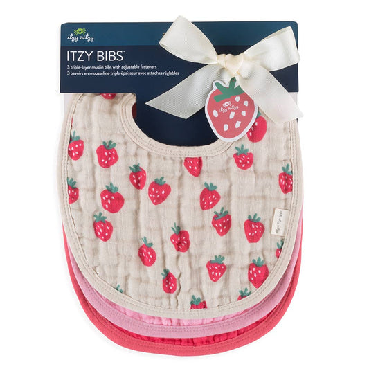 Strawberries & Cream Itzy Bibs™