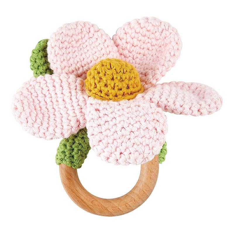 Rattle - Pink Daisy – The Charming Cottage