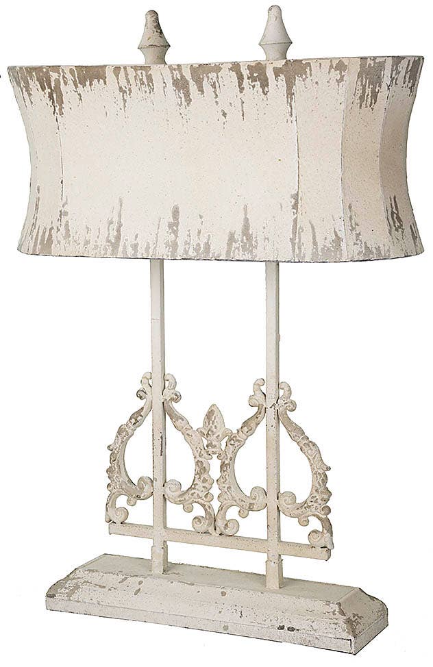 Vintage Style Antique Reproduction Metal Table Lamp