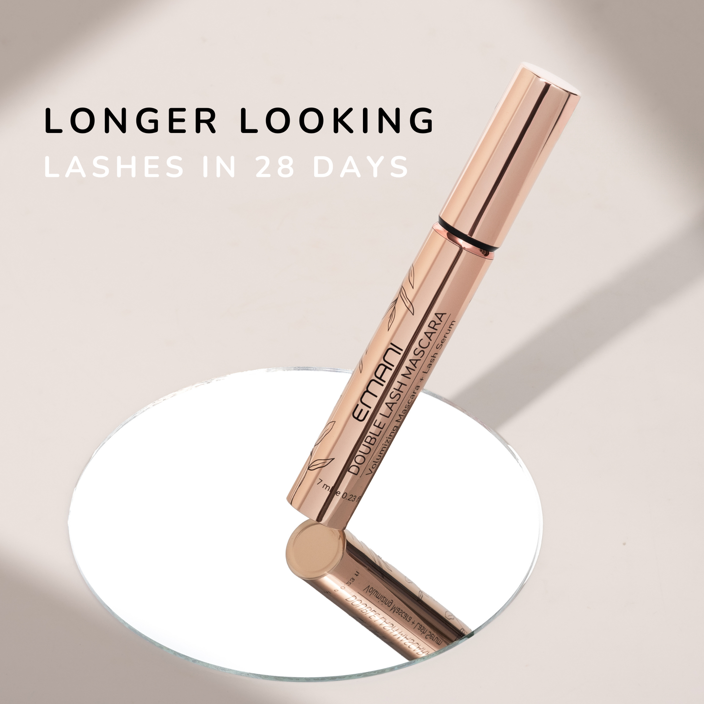 Double Lash Mascara + Lash Growth Serum - Natural + Organic