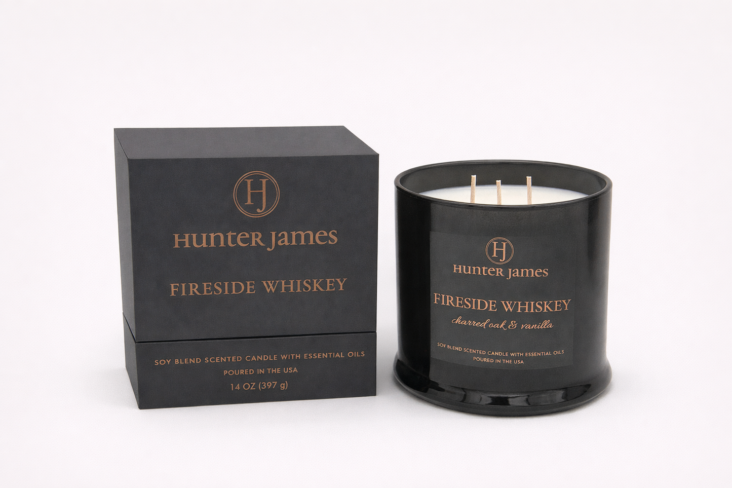 Fireside Whiskey Candle