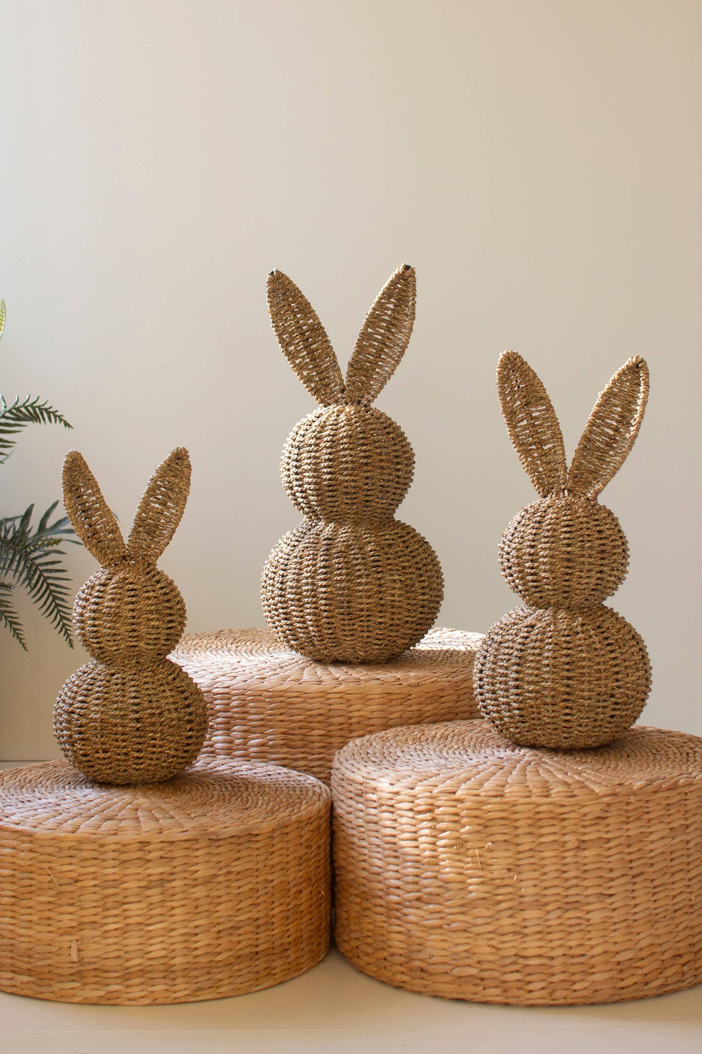 WOVEN VINE EASTER RABBITS