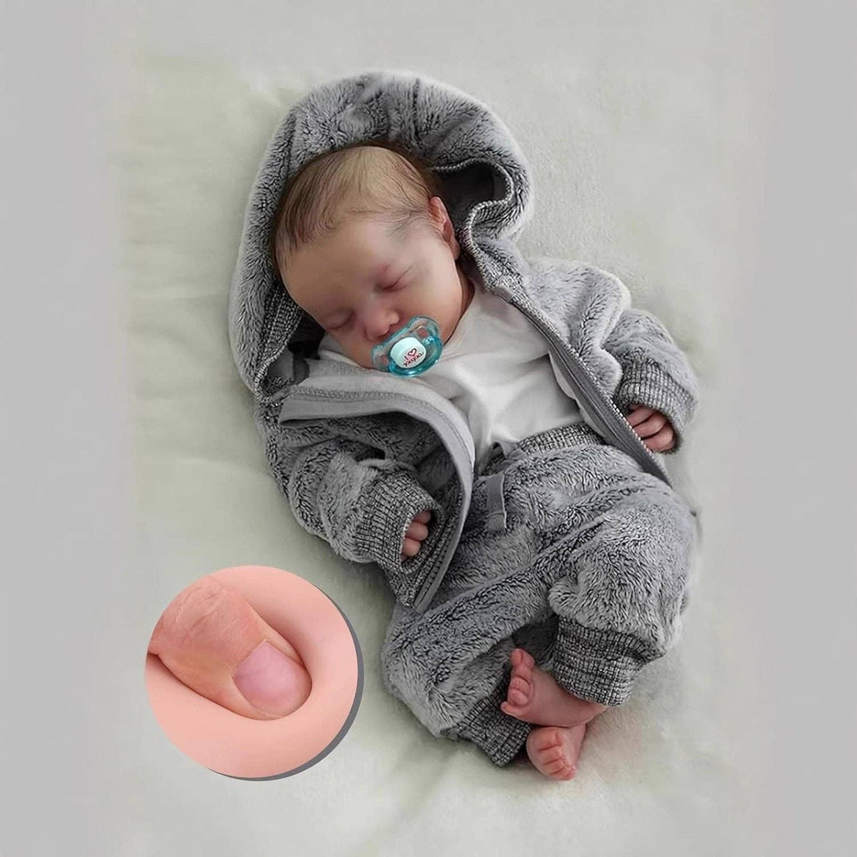 49Cm Reborn Baby Doll Levi Realistic Infant