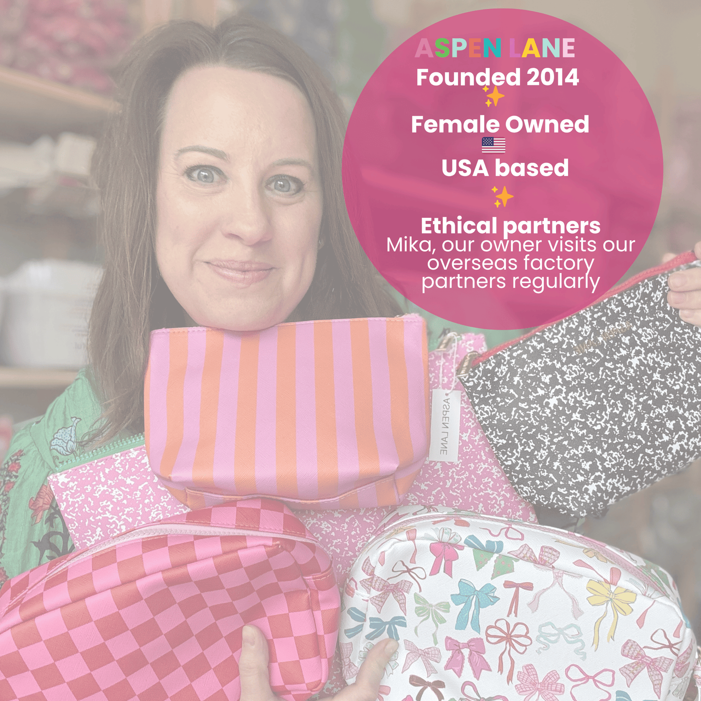 Mahjong Bag | Canvas mahjong gift bag w/ tile zipper