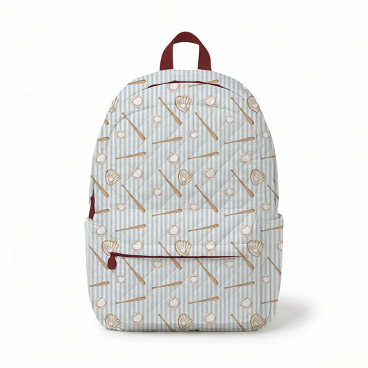 Hamner Hill Baseball Quilted Backpack