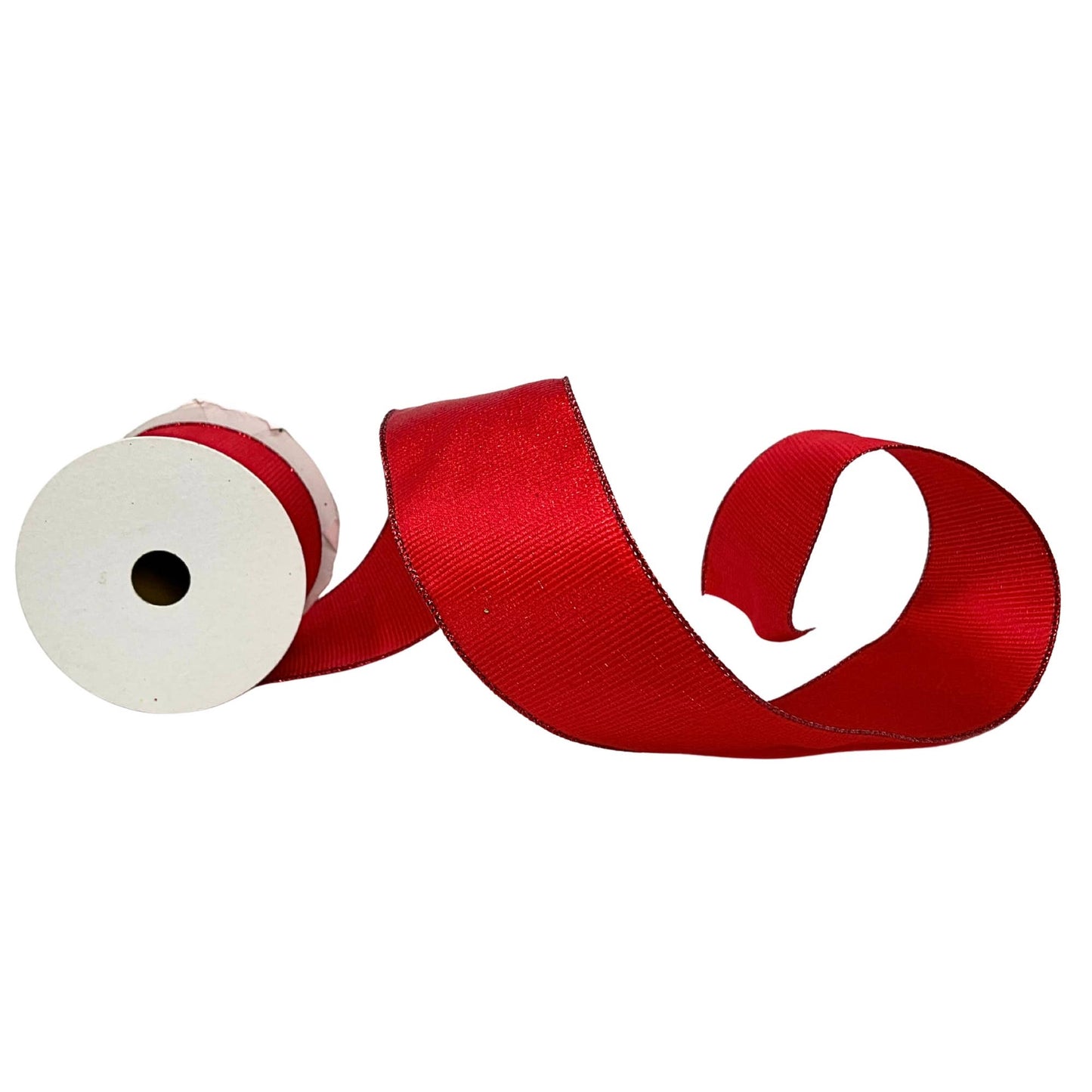 Red Majestic Shine Ribbon 2.5" x 10yd