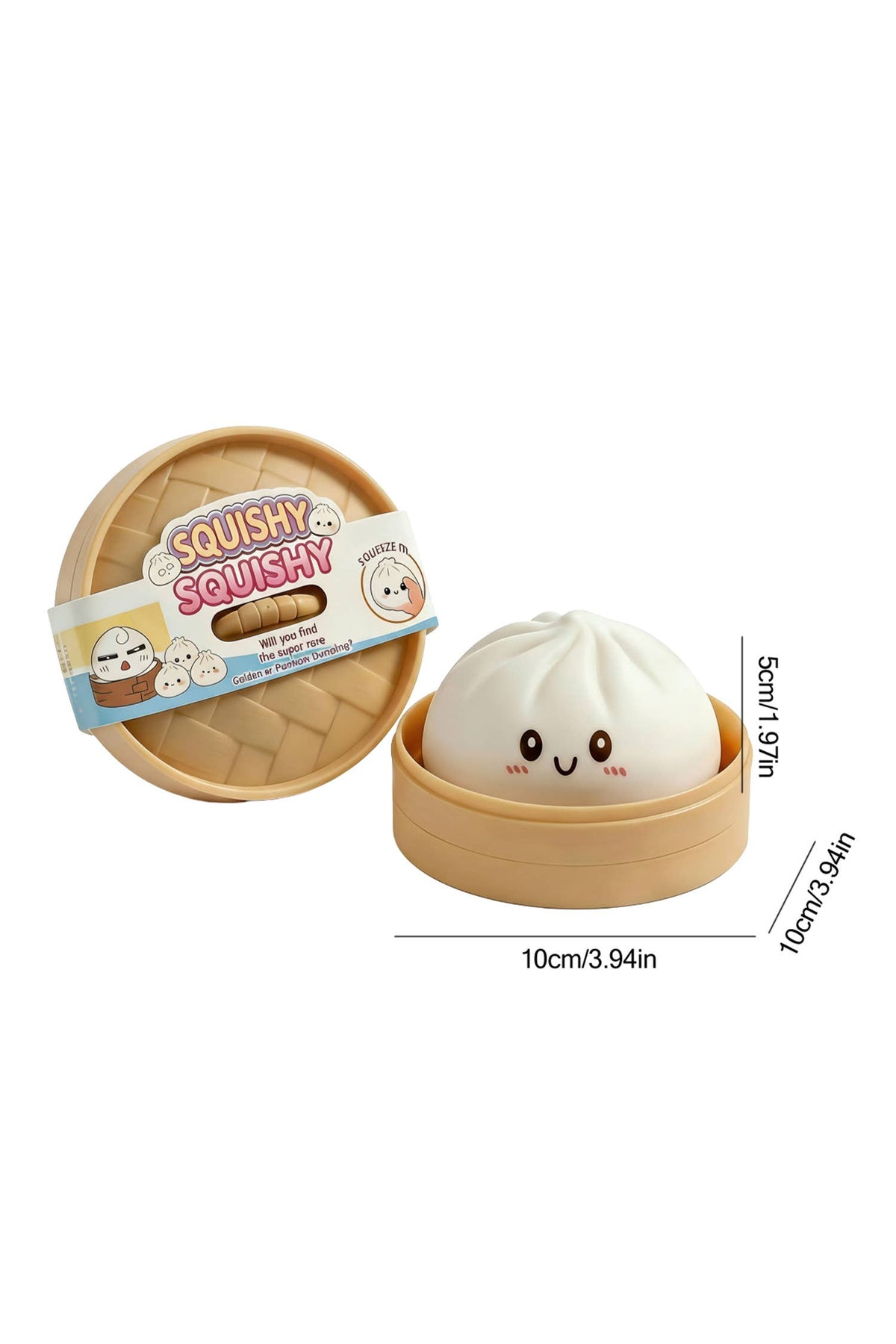 Slow Rising Relieve Pressure Dumpling Squishy Toy