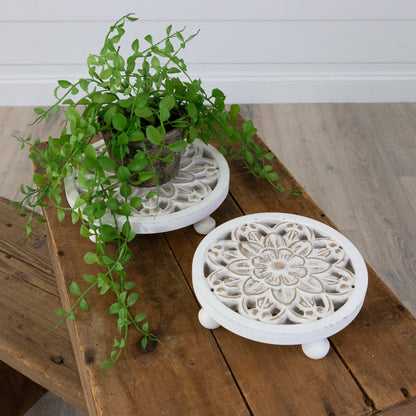 Risers - Floral Cut-Out Design