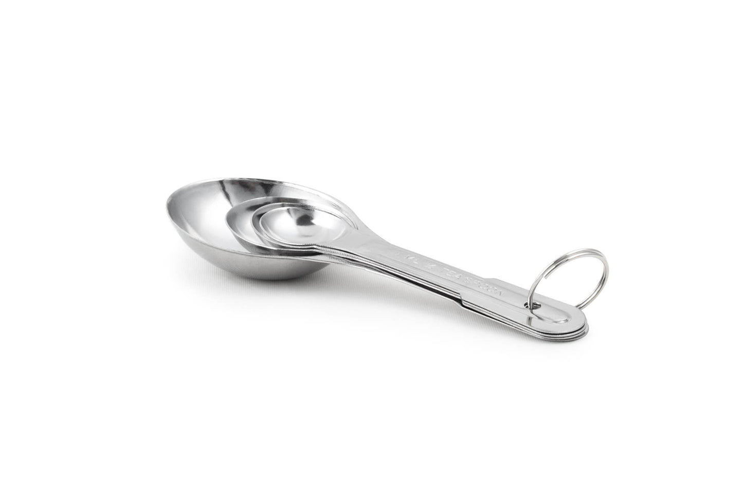 Fox Run Measuring Spoon Set, Stainless Steel, 5.25" x 1.75"