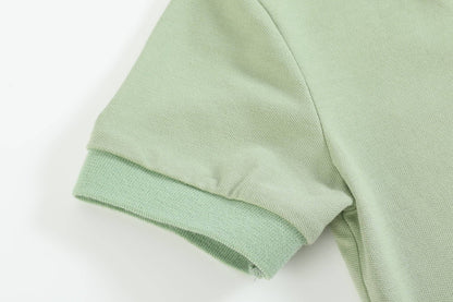 Green Tractor Golf Shirt