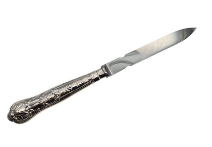 English Sterling Handle Letter Opener/Stainless Blade.