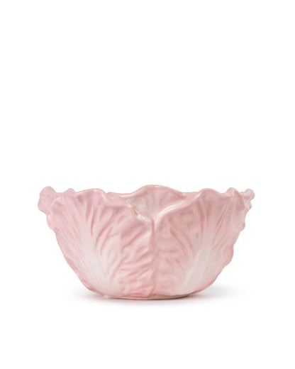 Cabbage Bowl    Light Pink   6x5