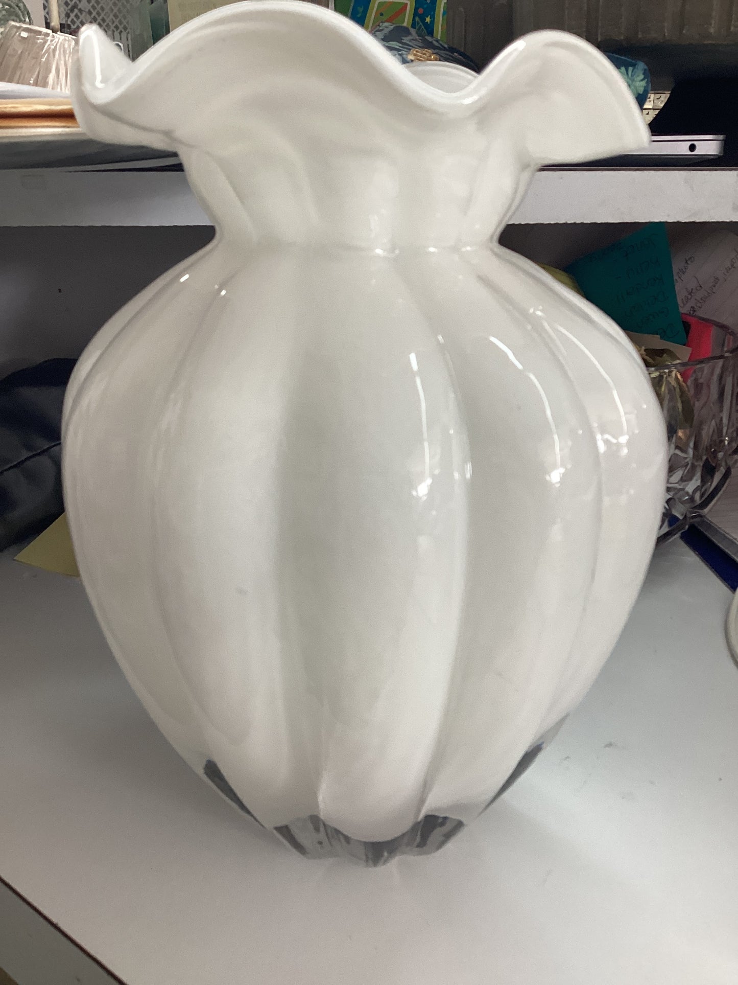 Beatriz Ball Glass Vento Vase Large