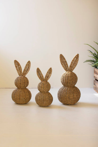 WOVEN VINE EASTER RABBITS