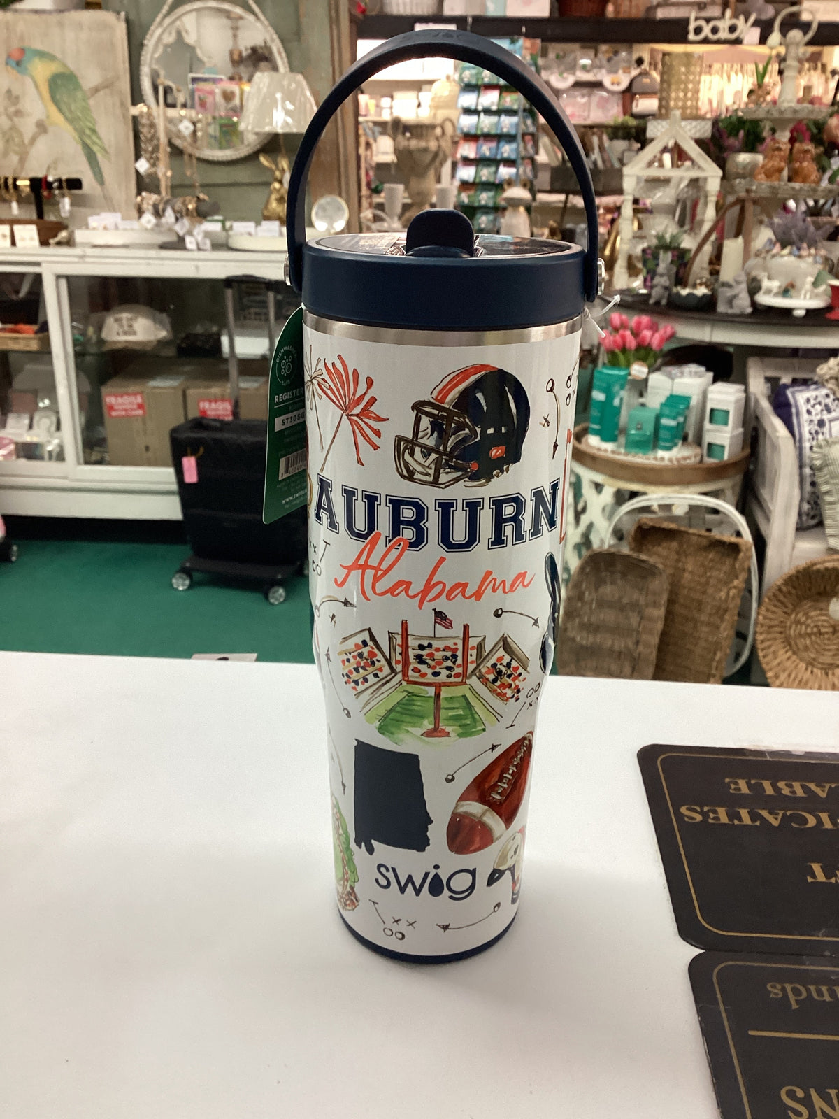 Swig Tailgates In Auburn Leak Proof To Go Tumbler 30oz