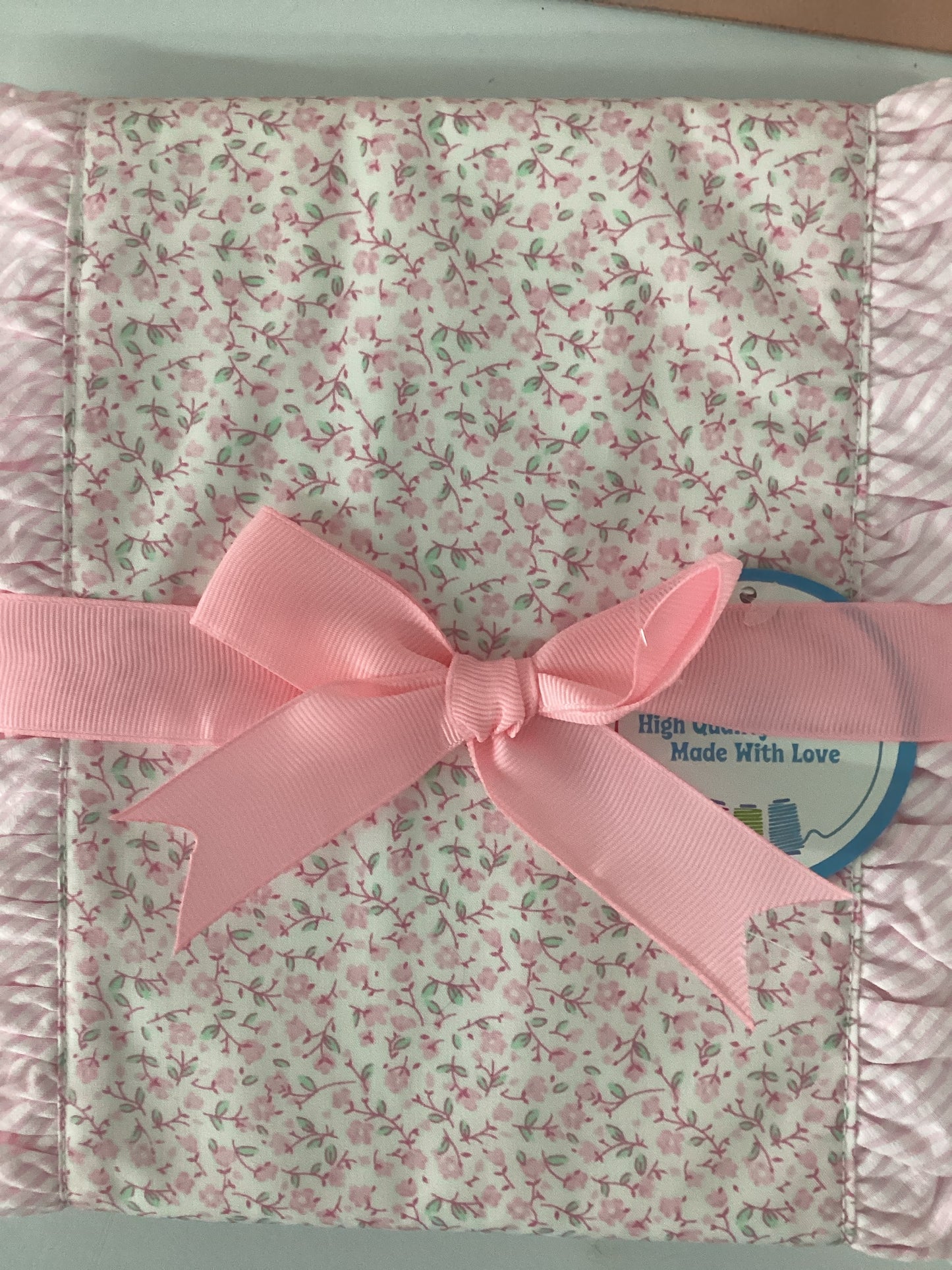 Ballet Fancy Fabric Burp