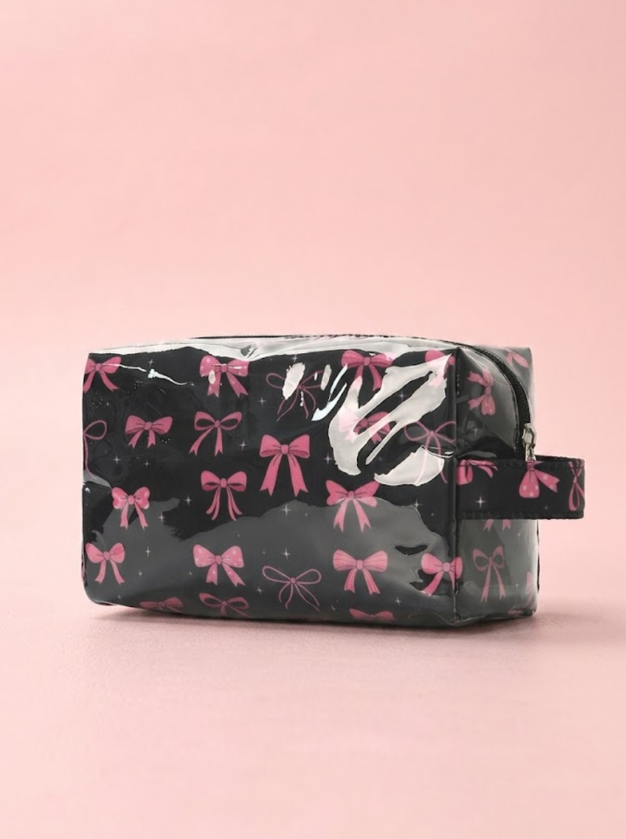 Cherry & Coquette Jelly Makeup Bag