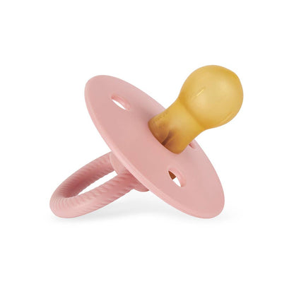 Itzy Soother™ Natural Rubber Paci Sets- Pink Bow