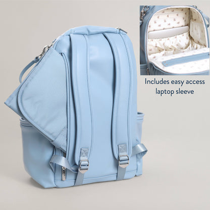 *NEW* Teddy Blue Boss Plus™ Backpack Diaper Bag