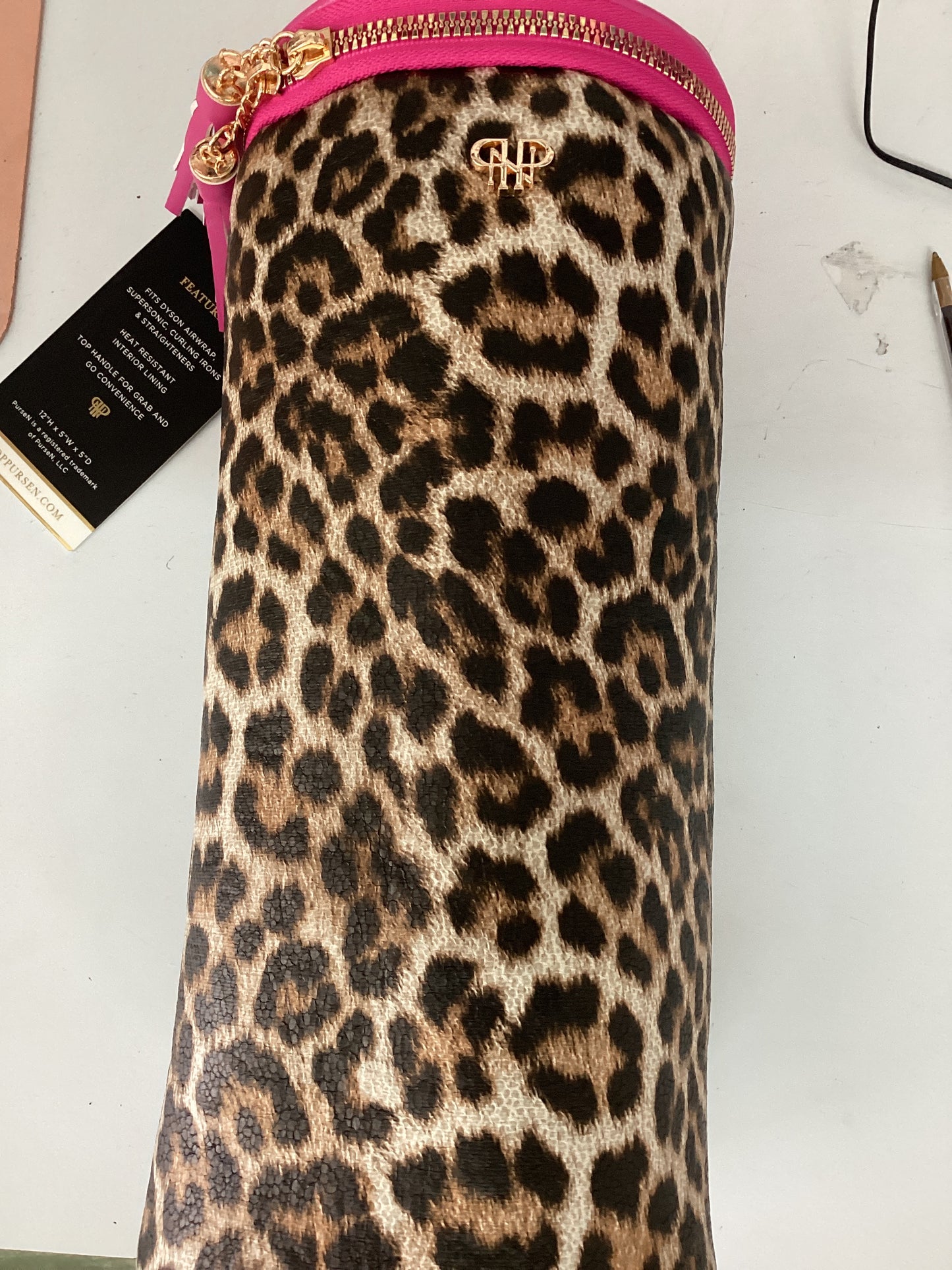 Hot Tools Holder- Fierce Leopard