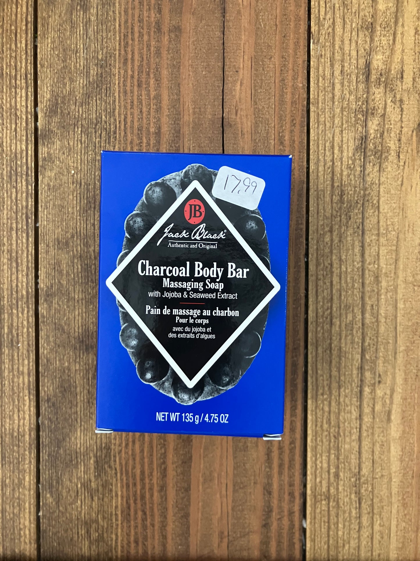 Jack Black Charcoal Body Bar