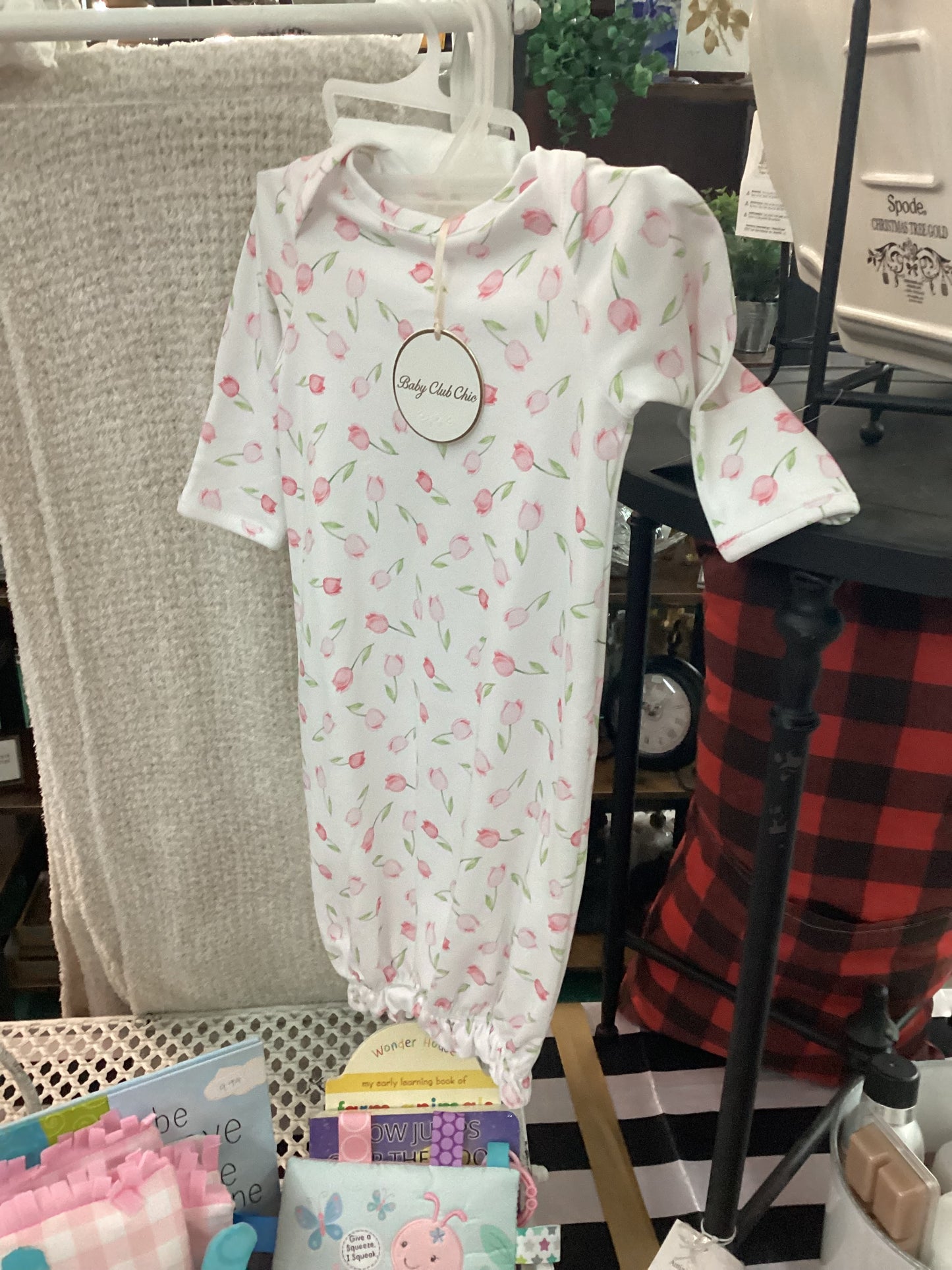 Gowns & footies-Duke baby