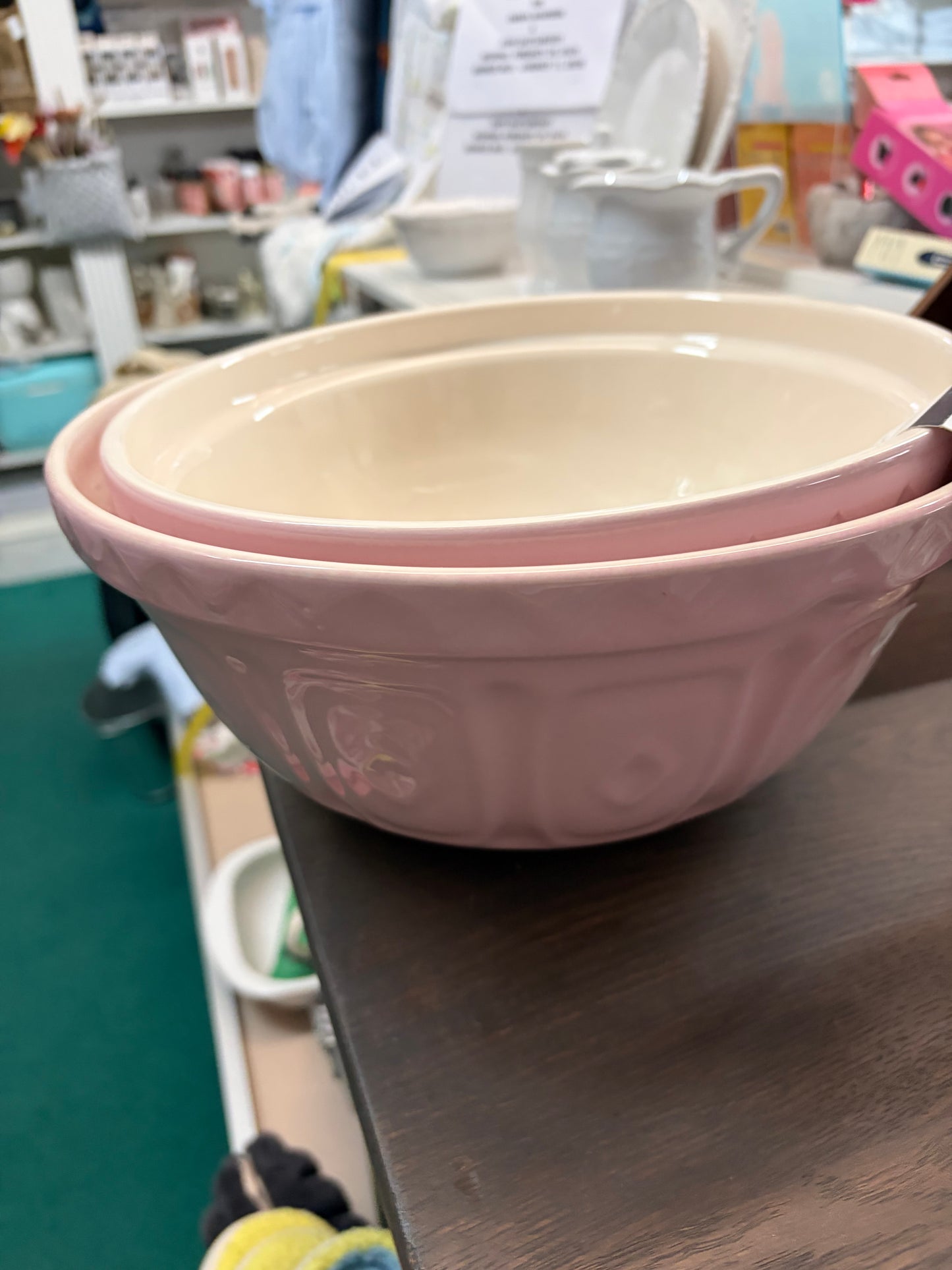 Mason cash mixing bowls- Dunavant/Mahers