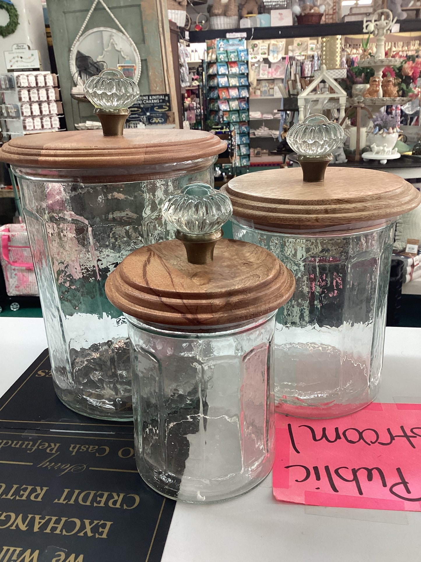 Door Knob Canisters