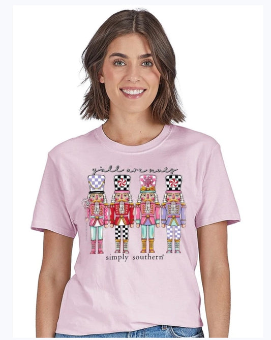 Simply Southern Pink Nutcracker Shirt