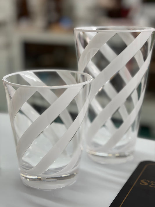 White Acrylic Glasses