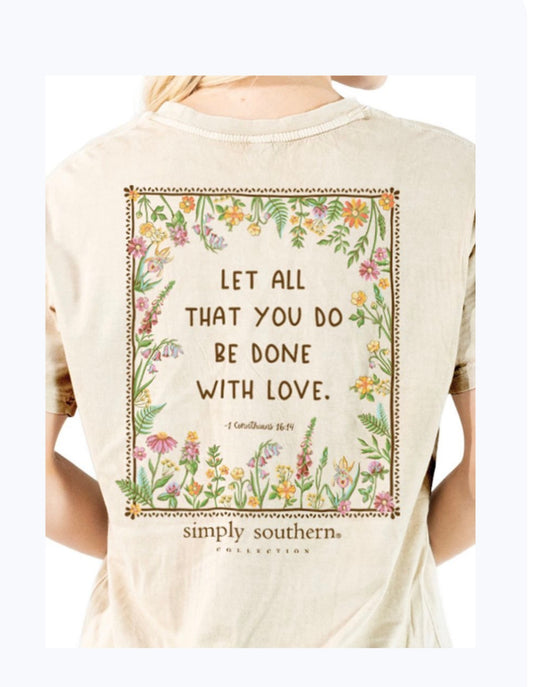 Simply Southern Love Bones Shirt