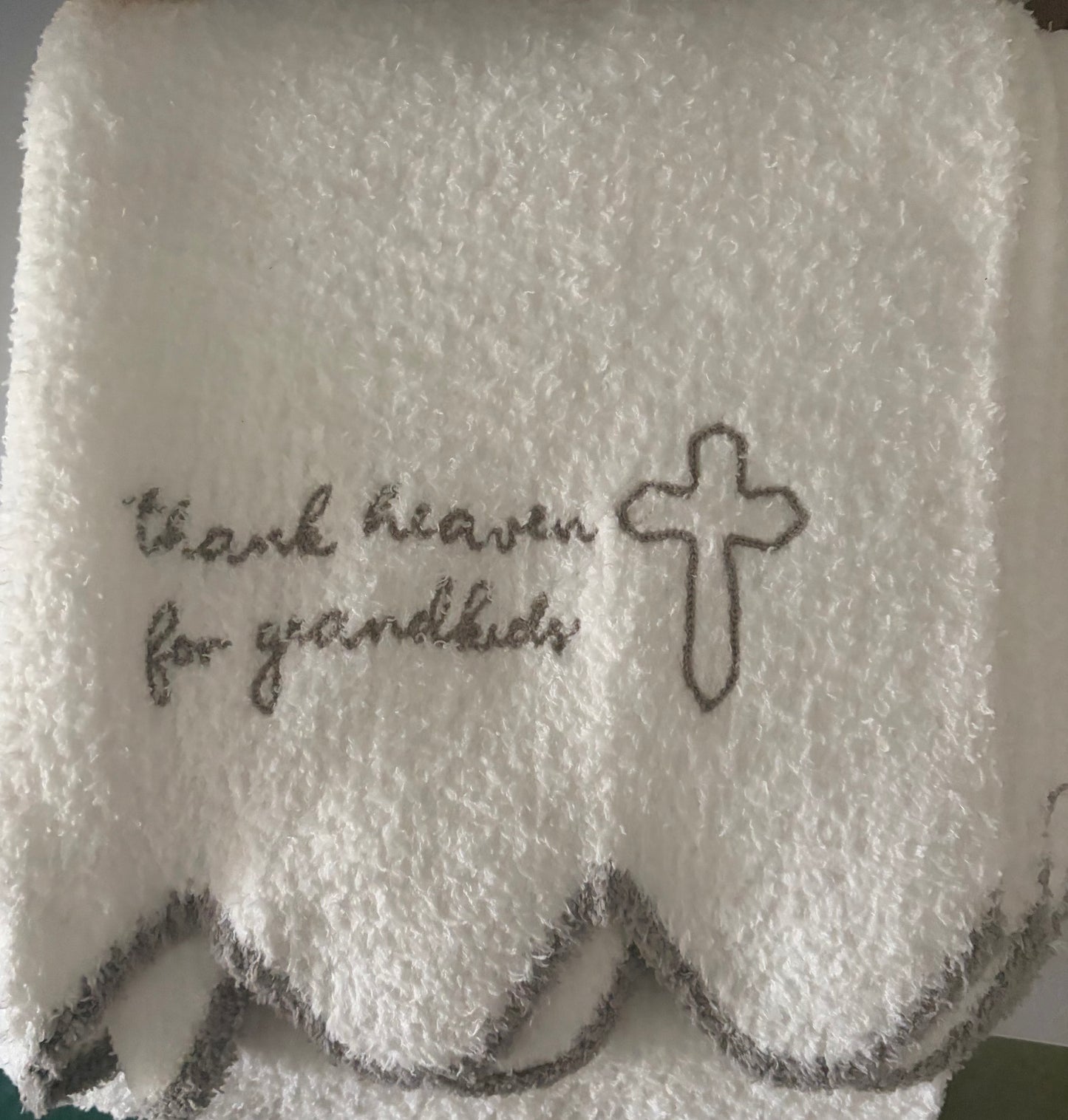 Grandparent Cross Blanket