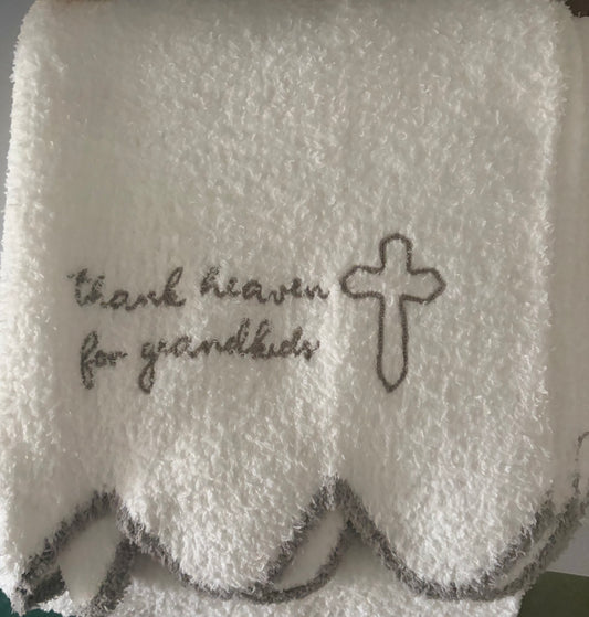 Grandparent Cross Blanket