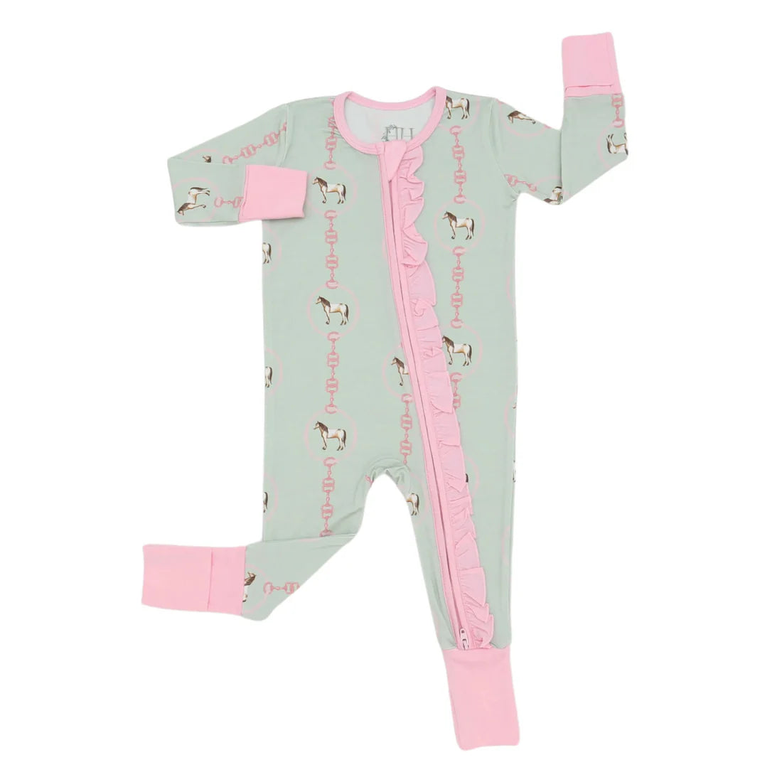 Hamner Hill Girls Paloma Roundup Double Zip Romper