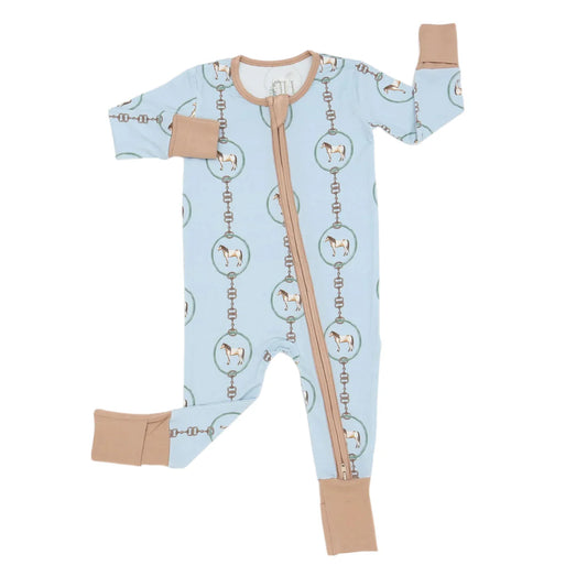 Hamner Hill Boys Paloma Roundup Double Zip Romper