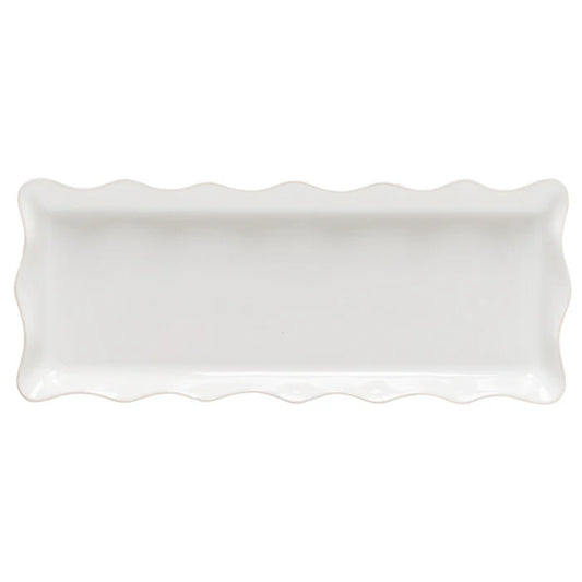 Costa-Nova Cook & Host White Rectangular Tray