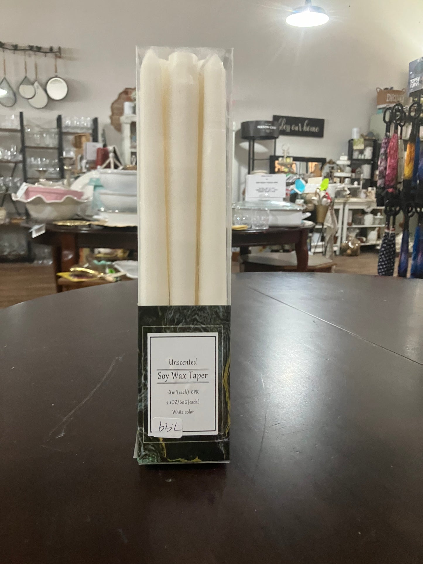 Patina Candlesticks and candles - Martin/Yeatman