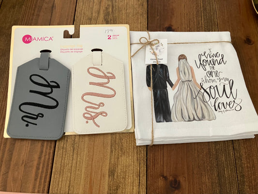 Mr. & Mrs. items - Dunavant/ Walker