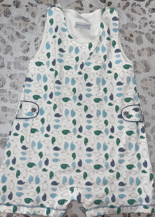 Hug Me First Whale Romper