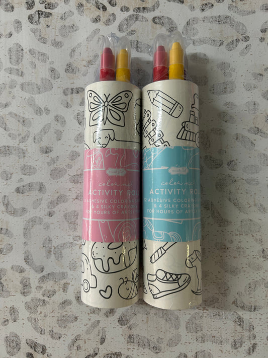 Mudpie coloring roll crayon set