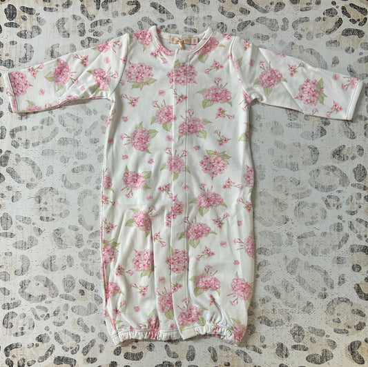 Baby Club Chic Baby Pompous Hydrangeas Printed Converter Gown