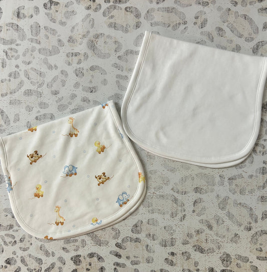 Baby Club Chic Sweet Toys Printed Burp cloth set