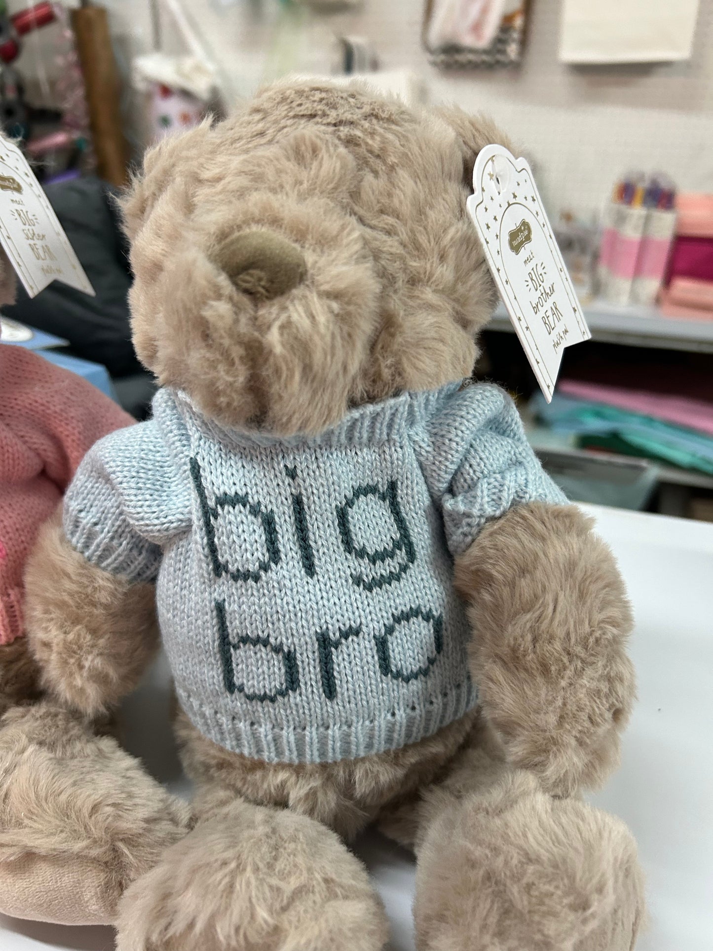 Mudpie Big Bro Plush bear